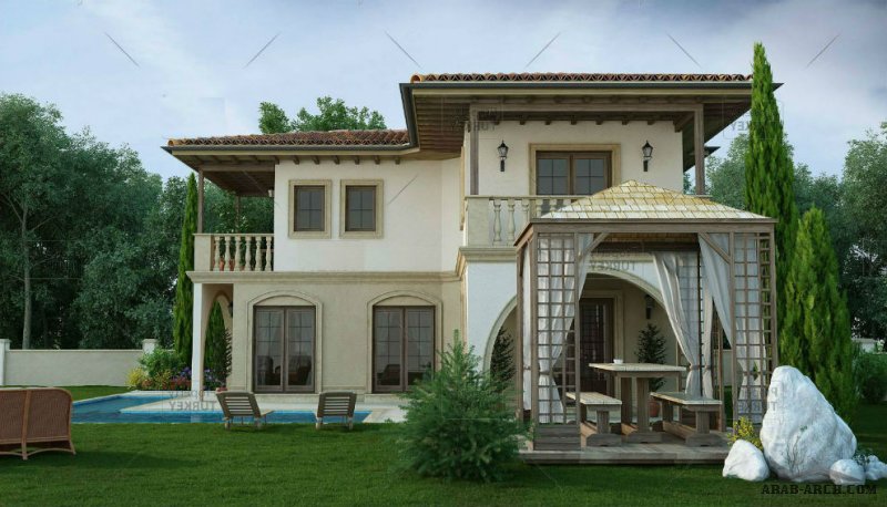 3 bedroom villa -بيت العائلة التركى