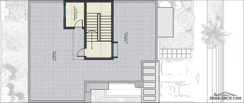 Luxury Row Houses 270 sq. yd فيلا بتصميم صغير المساحه