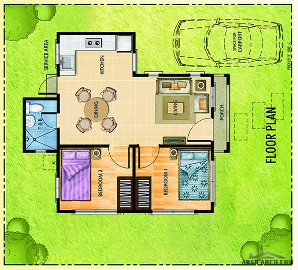 Small house floor plans one story » arab arch