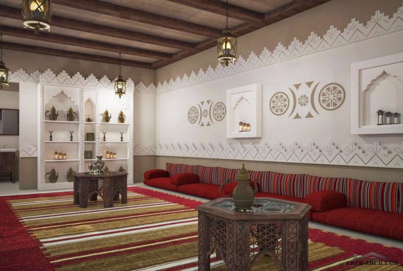 التراث السعودي النجدي الأصيل - الطراز المعماري  النجدي