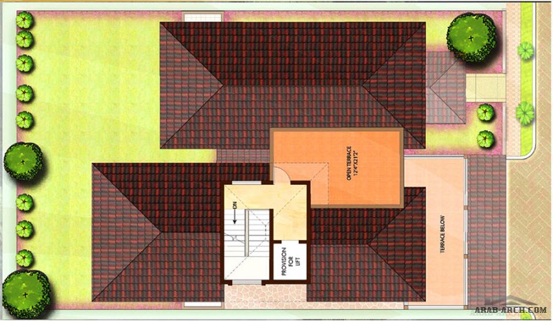Unit Type A - 4 BHK	4296 Sqft Villa floor plans