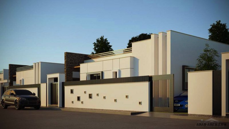 نموذج D مسكن طابق واحد قرية مارينا السكنية ليبيا  - الاسكان الدولي للتسويق العقاري