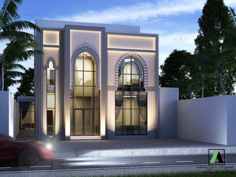 تصاميم واجهات مودرن و كلاسيك من اعمال كنتيون الهندسية » arab arch