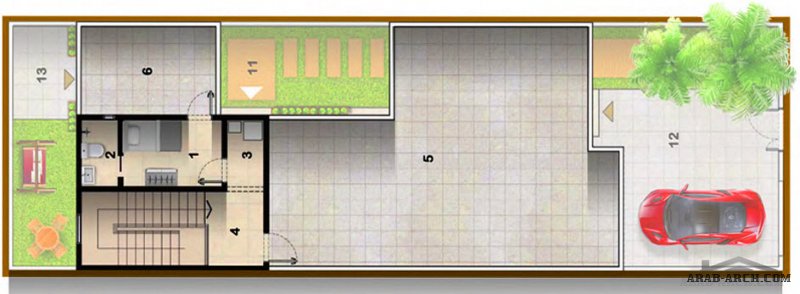 خرائط فيلا  سكني نموذج الياقوت متلاصقة  سعودي  التصميم طابقين و روف مساحة الارض 200 متر مربع