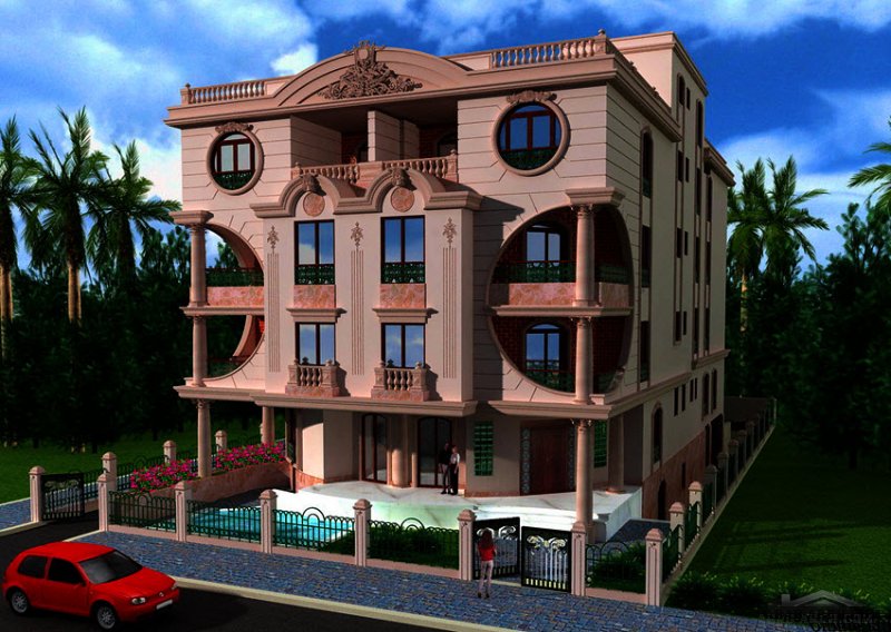 Residential Buildings in New Cairo-ZAcharisma Studio-