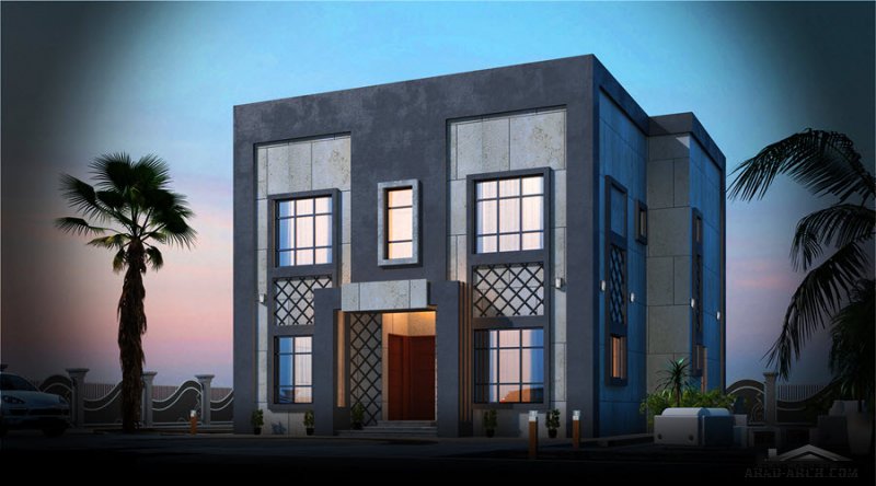 فيلا بالمخطط مساحة 275.60 متر مربع 5 غرف نوم ابعاد 12.60 م x 11.30 م  صمم بواسطة العمارة العربية للاستشارات الهندسيه