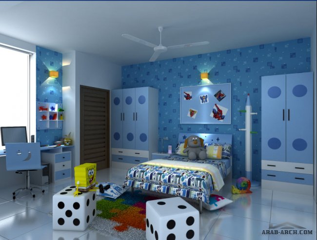 غرفه اطفال بالوان كوووووووووووووول