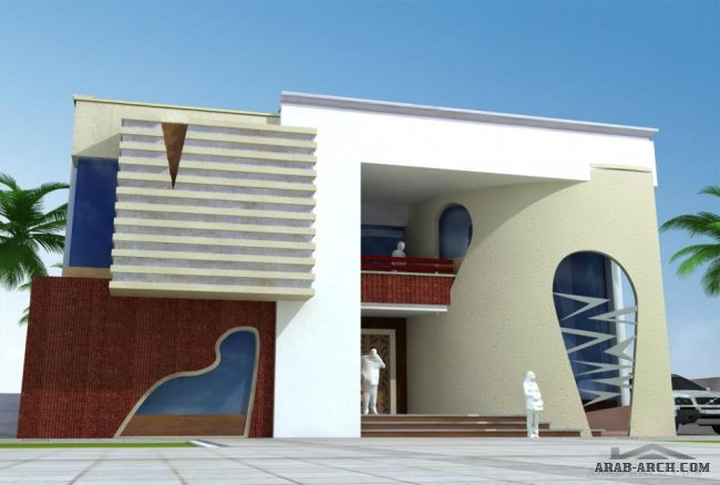 الاعمال المعمارية - تصميمات خارجية (2) Dr. Luai Jubori