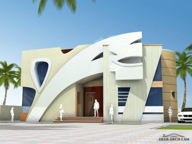 الاعمال المعمارية - تصميمات خارجية (4) Dr. Luai Jubori