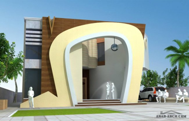 الاعمال المعمارية - تصميمات خارجية (6) Dr. Luai Jubori