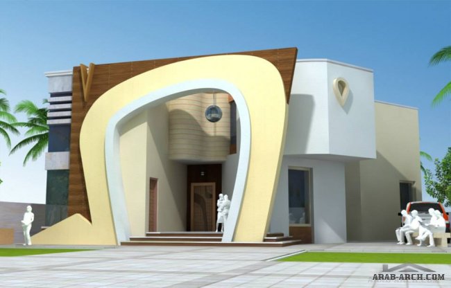 الاعمال المعمارية - تصميمات خارجية (6) Dr. Luai Jubori