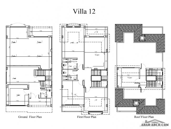 فيلا سكنية 5 غرف بالشروق + المخطط