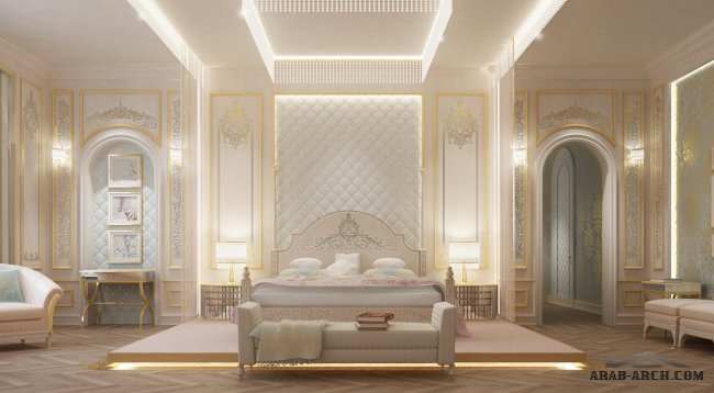 غرف نوم ملكية من ionsdesign