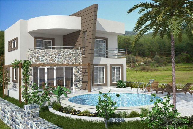 new villas design with floor plans