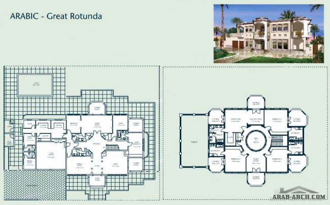 5 Bedroom Villa, Arabic, Great Rotunda