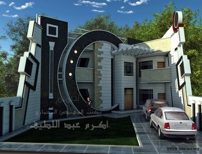 روائع التصميمات الخارجية - مهندس معمارى اكرم عبد اللطيف
