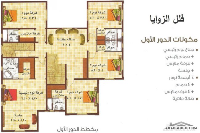 منازل الروابي + الخريطة من الظهران للاعمار