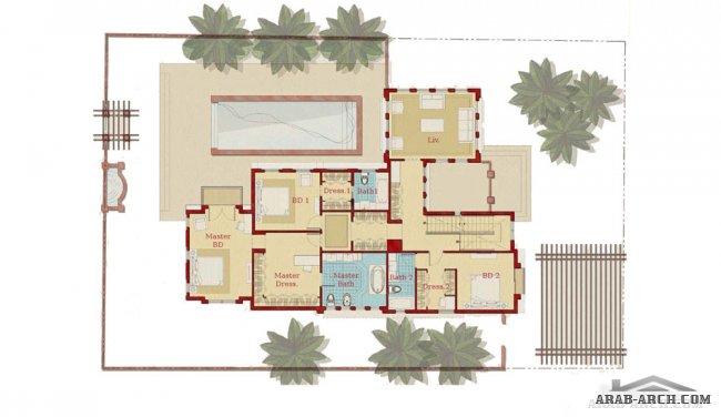  Teegan floor plans Size : 380 Villa