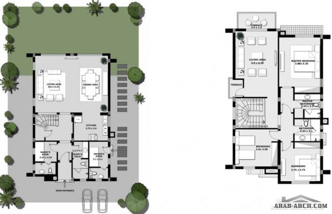 Supermo Villa + floor plan 