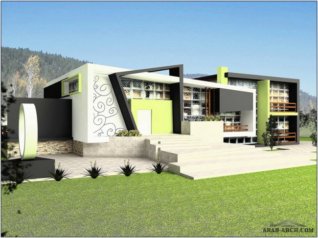 External Design - 3D Villa