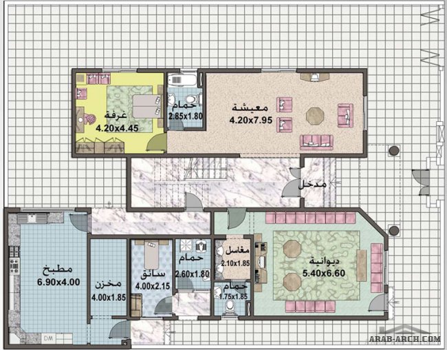 نماذج البيوت المؤسسه العامة للرعاية السكنية - E
