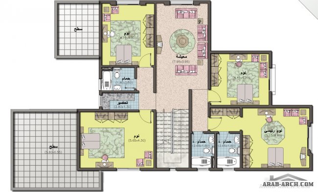 نماذج البيوت المؤسسه العامة للرعاية السكنية - D