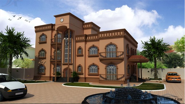 تصاميم  سكنية لفلل من  القصر الملكي ( 1 )