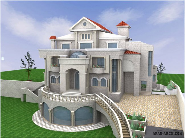 قصر السيد رفعت الطردة - الخليل - من تصميم المهندس سعيد القواسمة