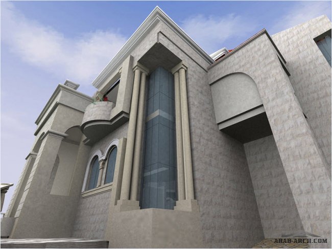 قصر السيد رفعت الطردة - الخليل - من تصميم المهندس سعيد القواسمة