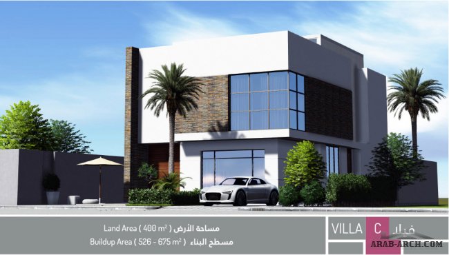 illoura villas - مخطط الفيلا C - حى الملقا شمال الرياض