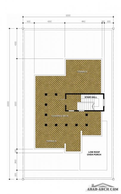 نماذج بيوت حلم العراق - النوع ب  مساحة البناء: 95 متر مربع