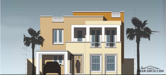 نماذج بيوت حلم العراق - النوع د مساحة البناء: 167 متر مربع