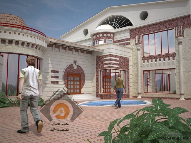 وجهات بيوت عراقية مميزة ( 3) - مكتب المهندس المعماري مصعب أحمد