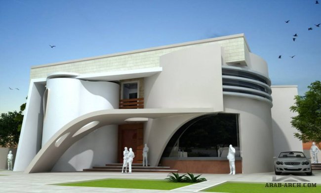مجموعه من التصاميم الخارجية المتميزة جدااا للمصمم المعمارى Luai Jubori