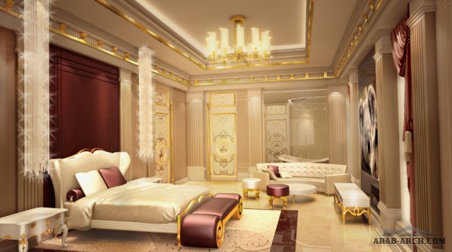تصاميم غرف نوم فاخرة ALGEDRA Interior Design Consultancy