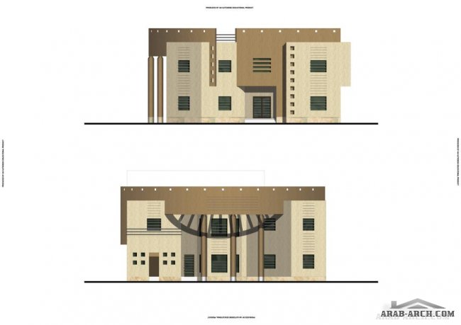 مبنى فيلا مودرن من تصاميم إيمار بالرياض