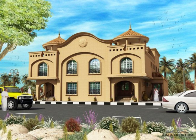 تصاميم خارجية رائعه من مكتب عبدالرحمن المبارك الاستشاري فرع جدة