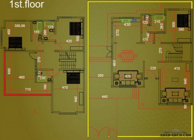new zakho - villa type 1 -312 sq m + floor plans