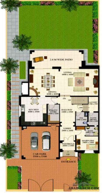 luxury 3 Bedroom villa - فيلا فاخرة 3 غرف نوم - حائق النخيل