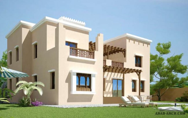 Khareef Villa Type 2 - Total Area: 376.61 m2