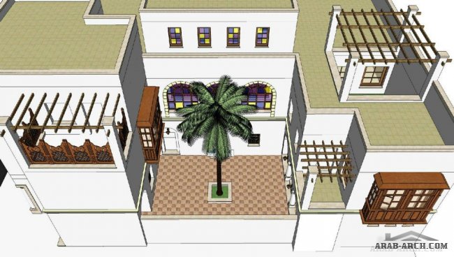 مجموعة من المشاريع المعمارية التي تبحث في مسالة تأصيل التراث المعماري المحلي في ليبيا