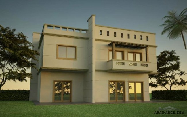Aquamarine villa floor plans design- evergreen compound -275 m2