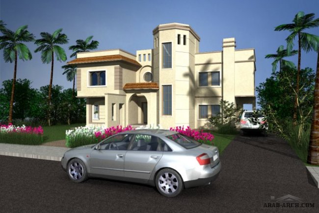 Pearl villa design - evergreen compound 350 m2