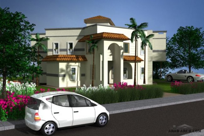 Sapphire villa design floor plans - evergreen compound - 390 m2