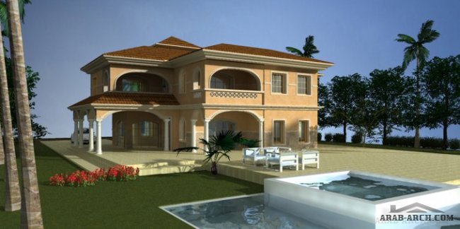 Topaz villa floor plans - evergreen ompound 375 m2