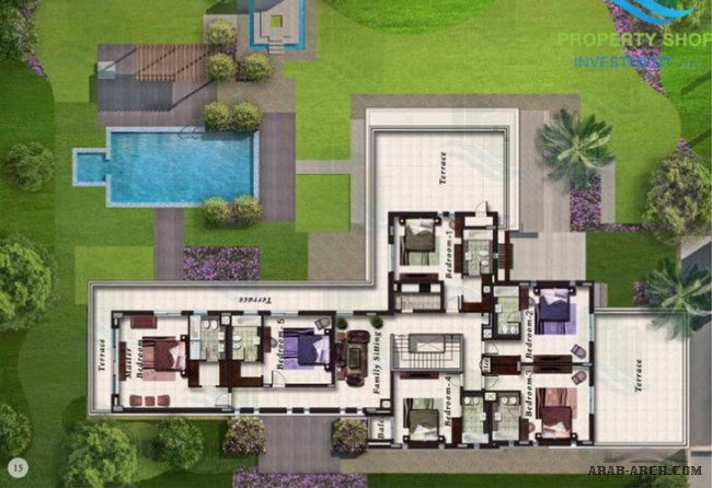 6 Bedroom - Shore Line Villa 
