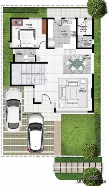 VILLA CARMELLA - floor plans