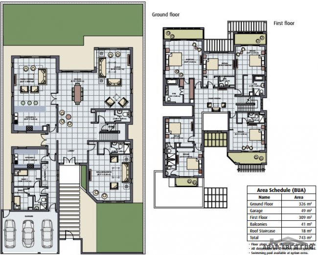 Reehan Gardens Type BS + floor plans 