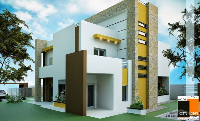 مشروع بناء حوش في طرابلس-ليبيا...Villa in Tripoli-Libya