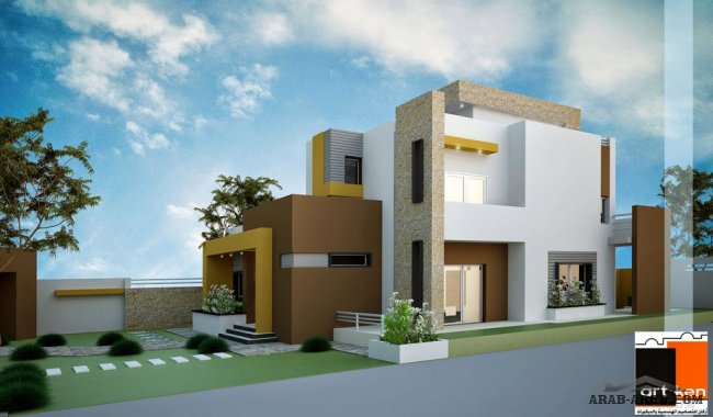 مشروع بناء حوش في طرابلس-ليبيا...Villa in Tripoli-Libya